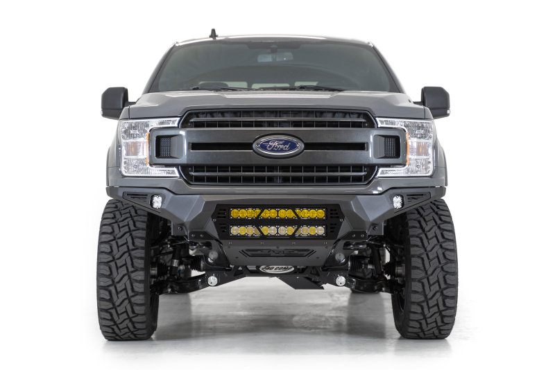 Ford F-150 Bumper - Front - Addictive Desert Designs - Bomber - Hammer Black - `18-`27